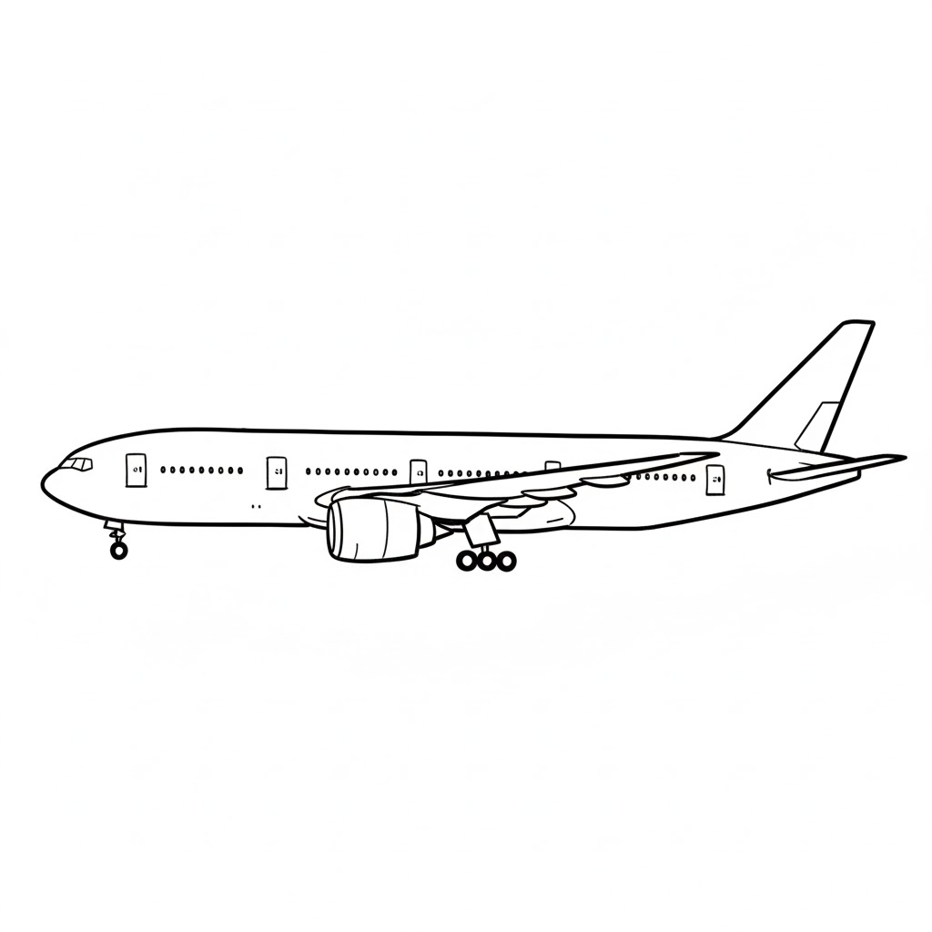 Boeing 777 Long-Haul Plane