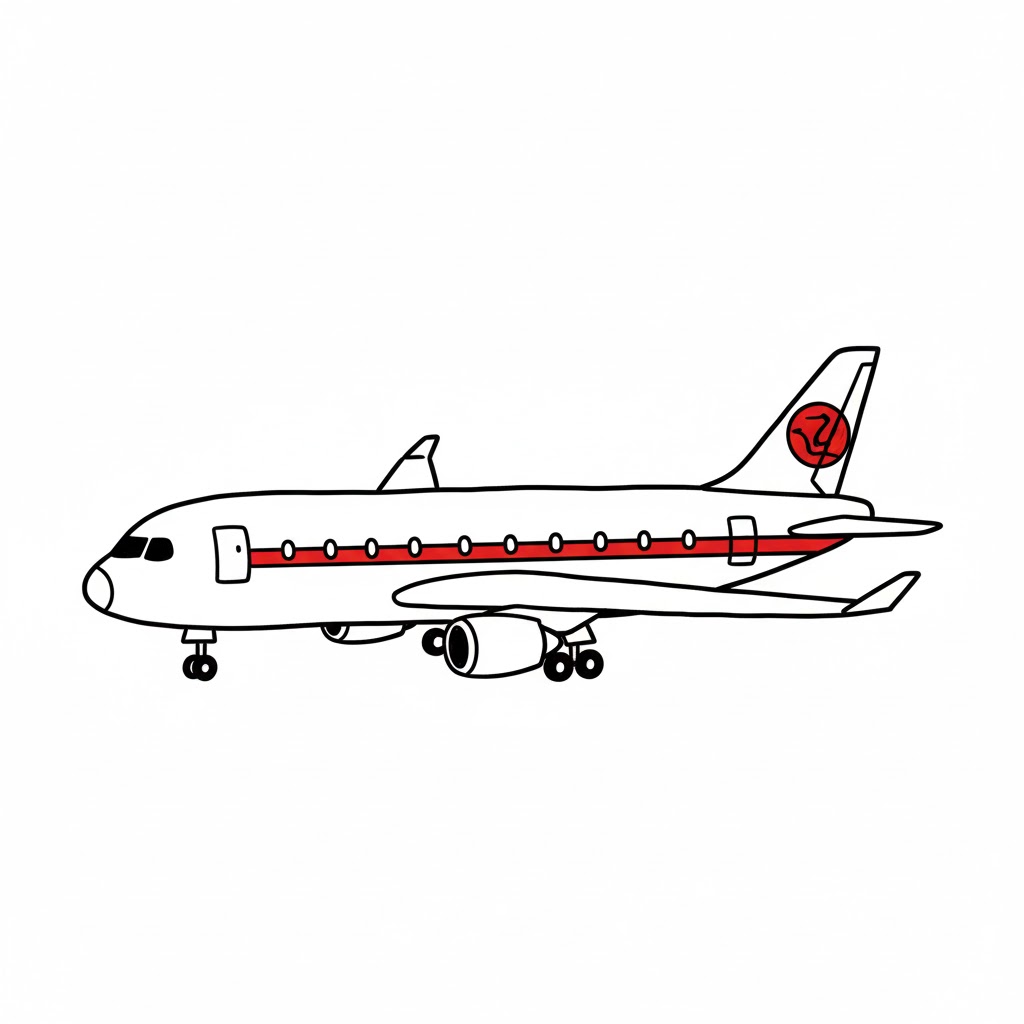 Japan Airlines Inspired Jet
