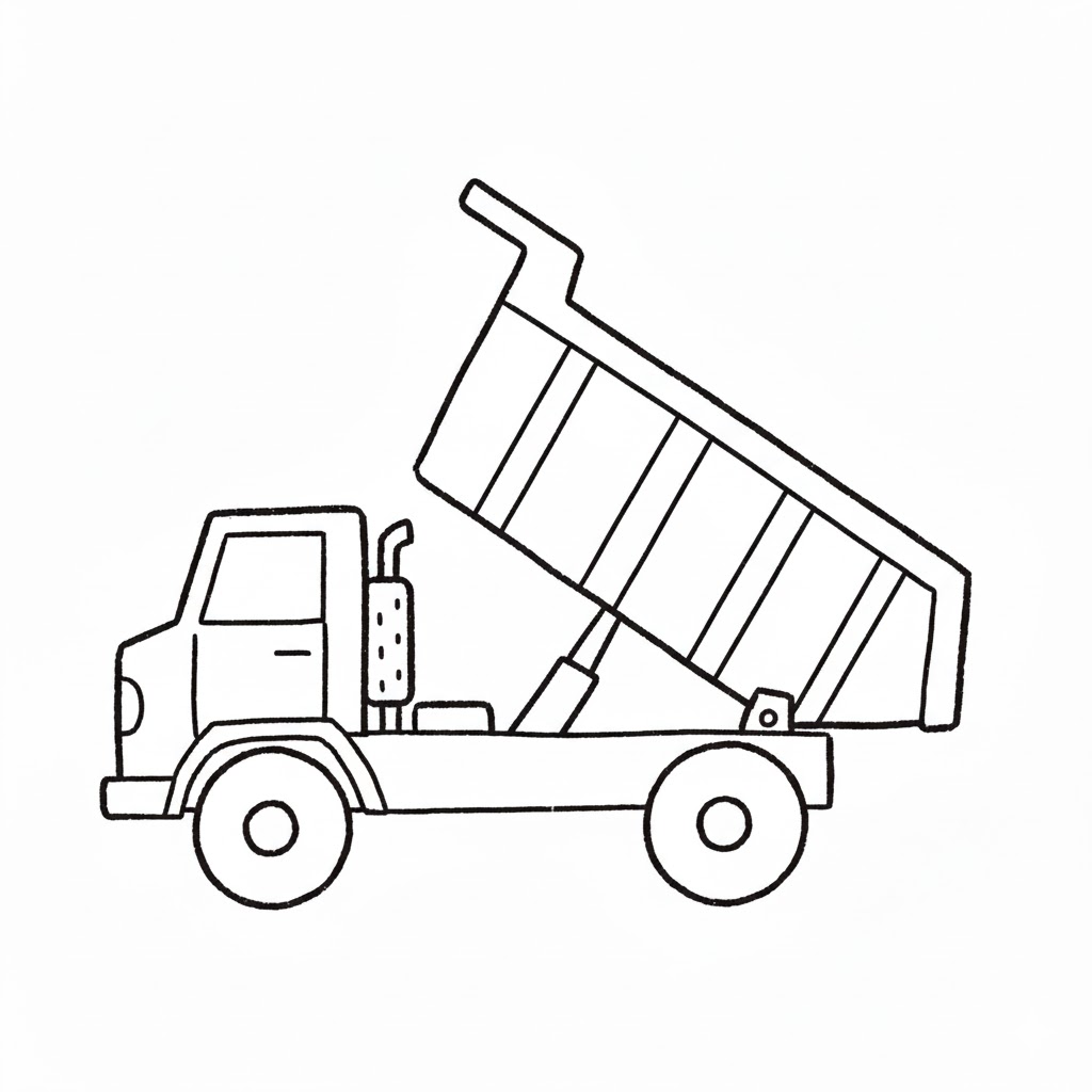 Tilted Bucket Raised drawing idea