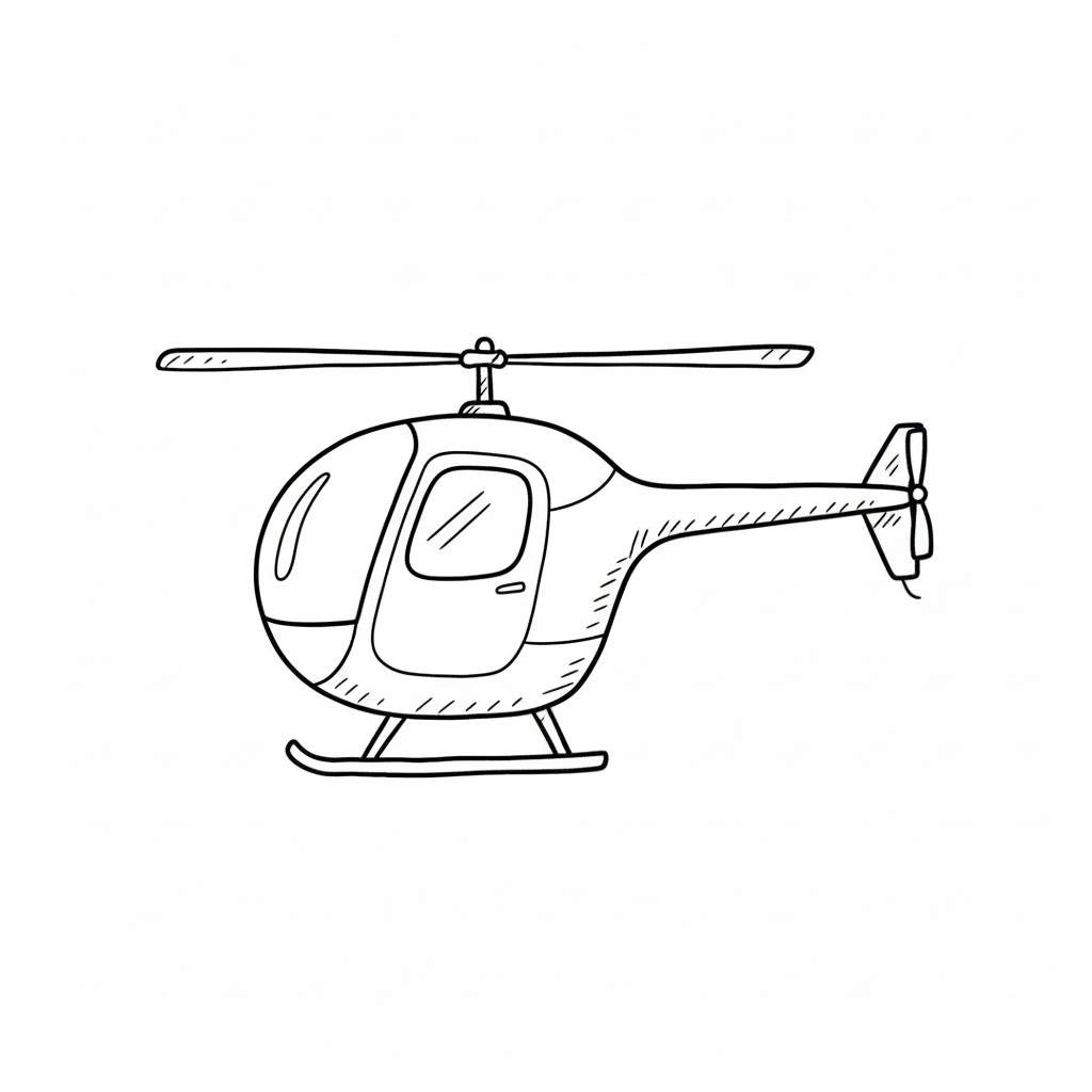Small Personal Helicopter drawing idea