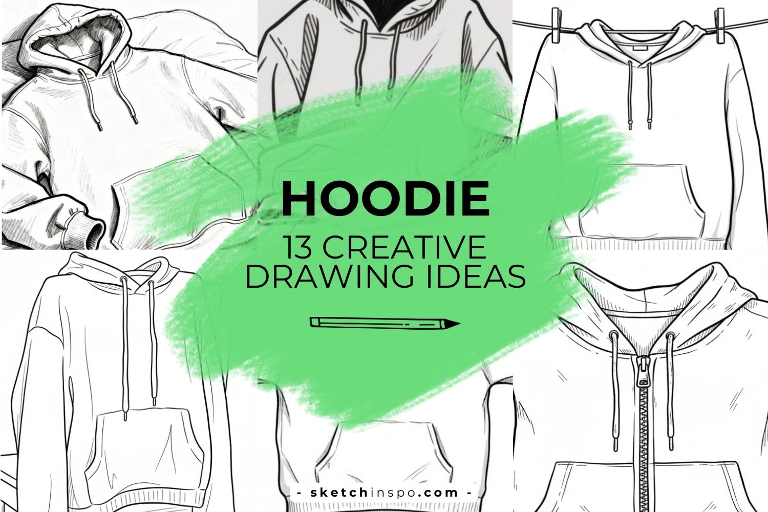13 Creative Hoodie Drawing Ideas to Spark Your Imagination