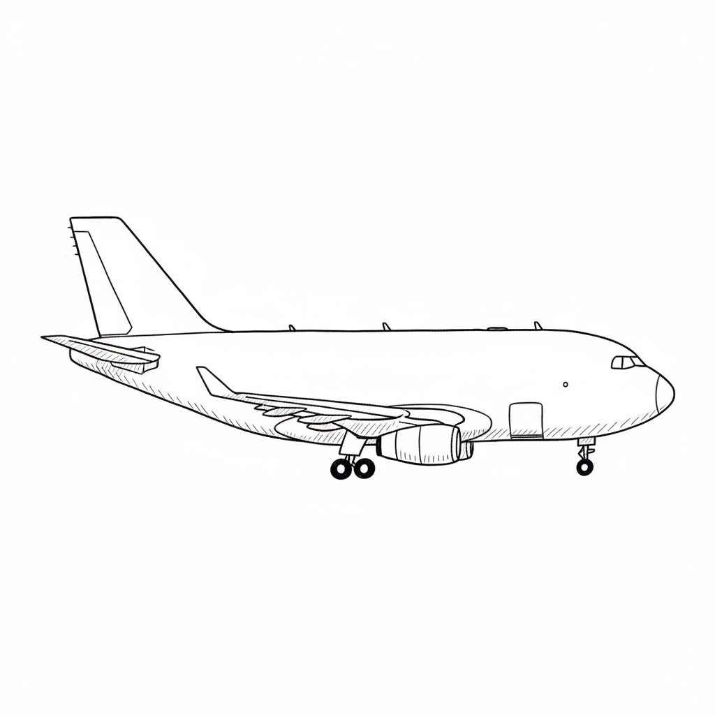 Cargo Jet drawing idea