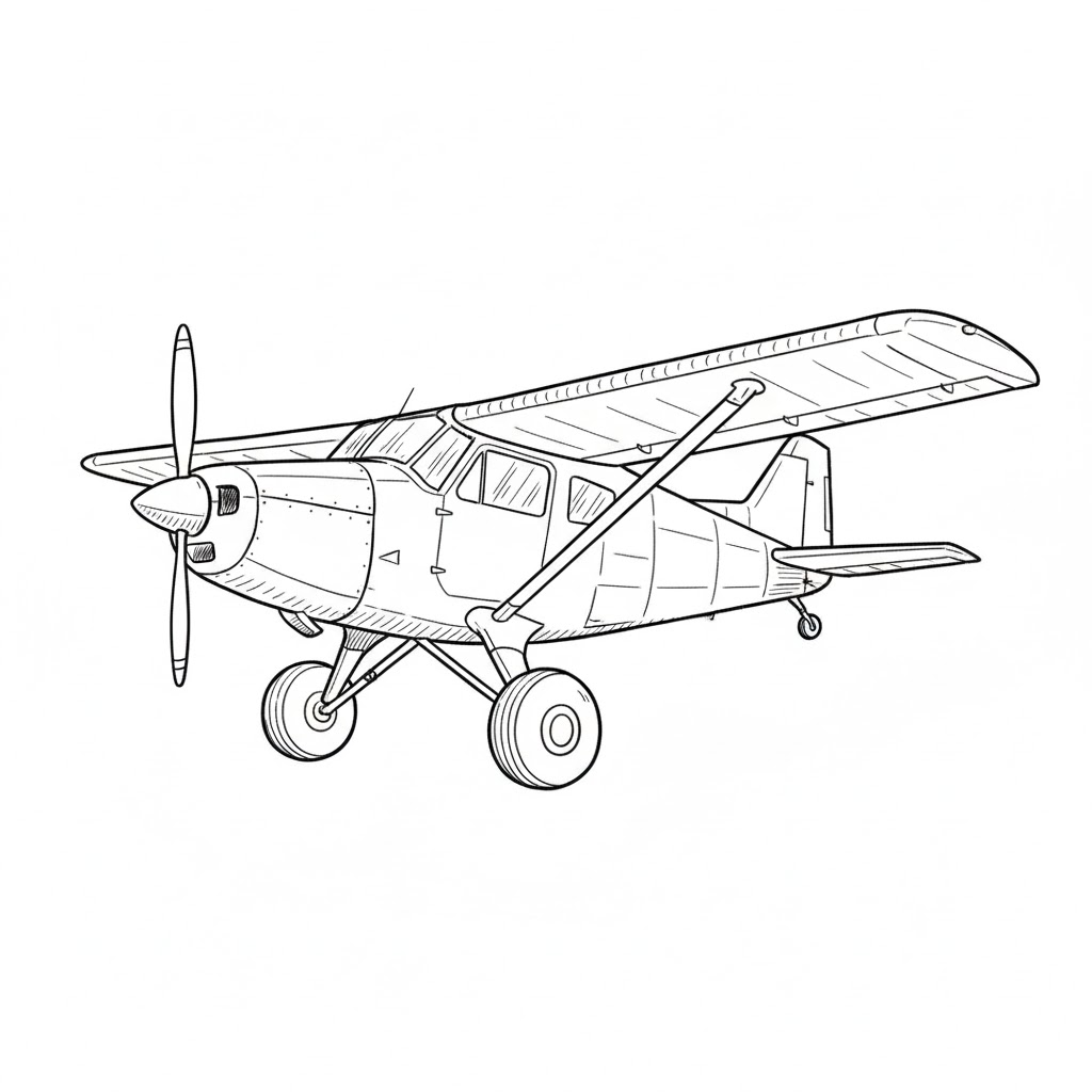Small Bush Plane drawing idea