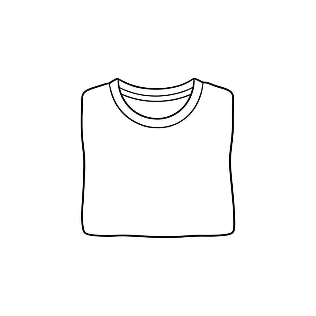 A Folded T-Shirt