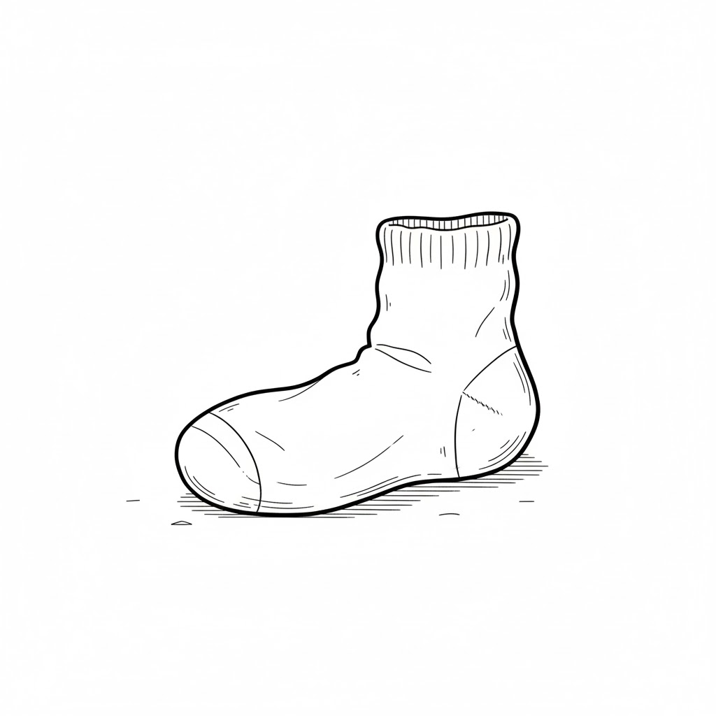 A Crumpled Sock on the Floor