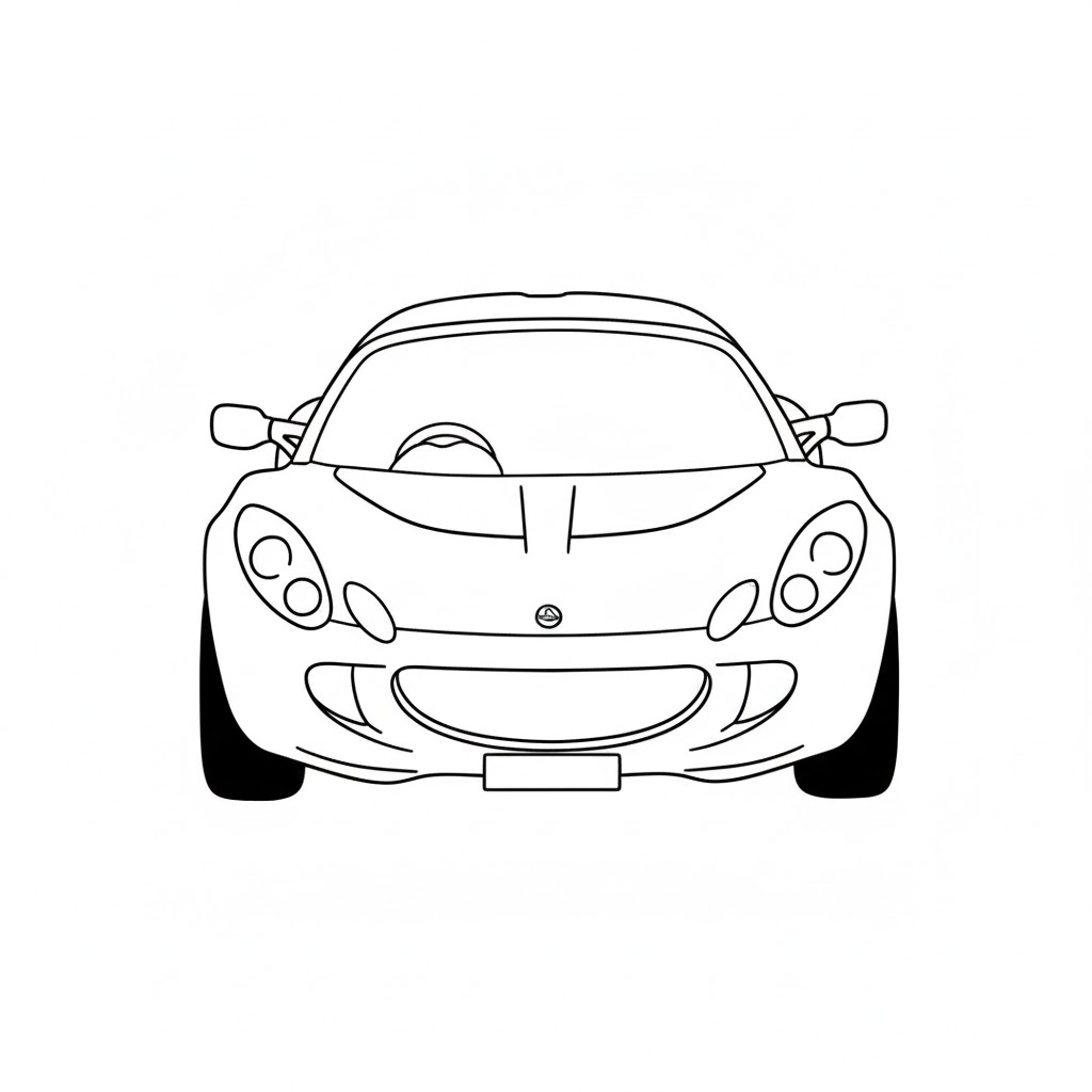 Lotus Elise drawing idea