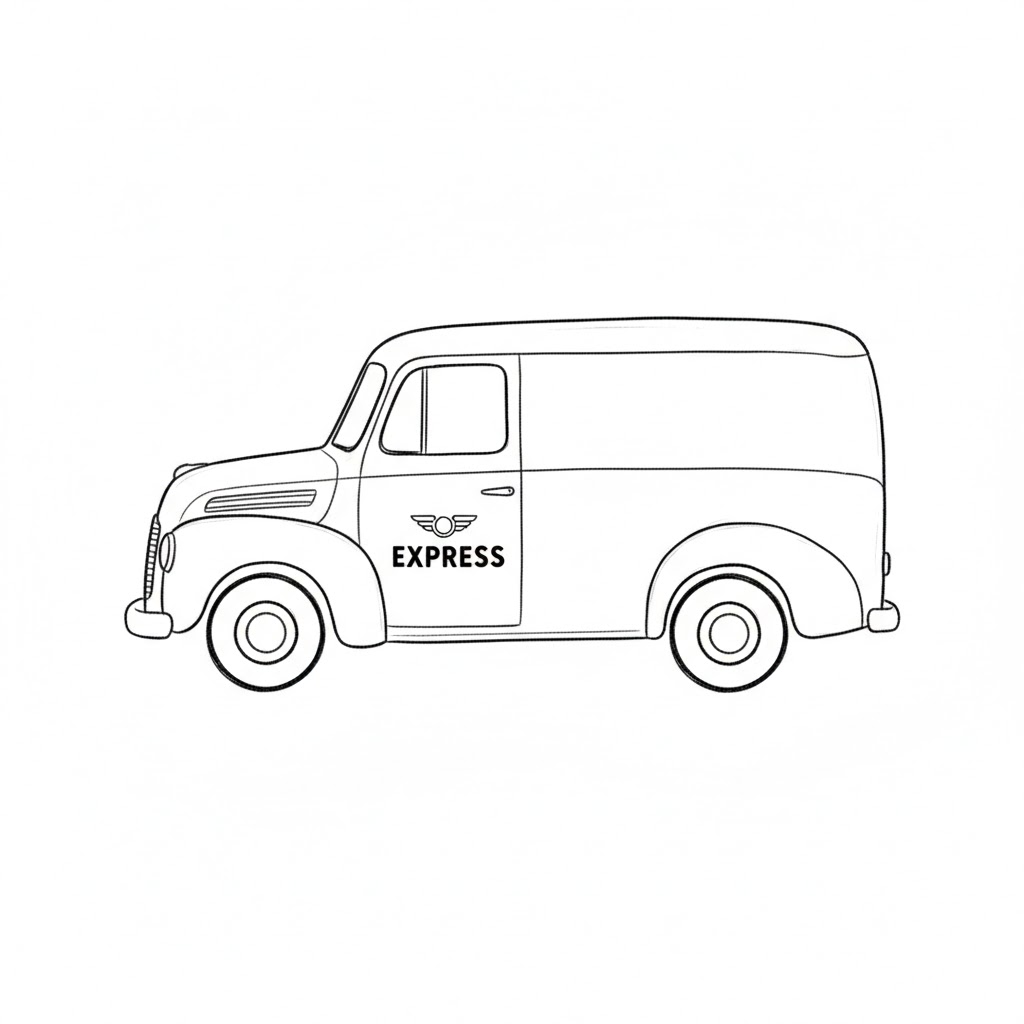 Classic Delivery Van