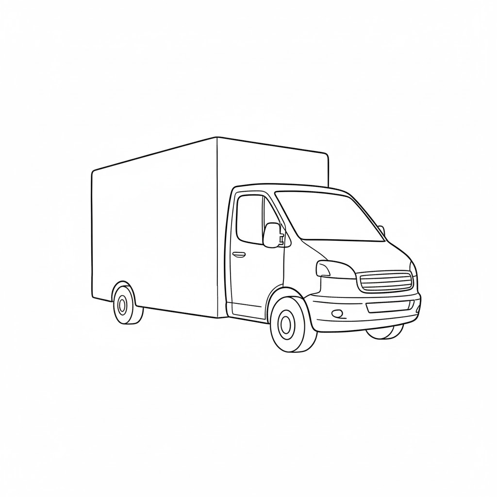 Three-Quarter Box Van