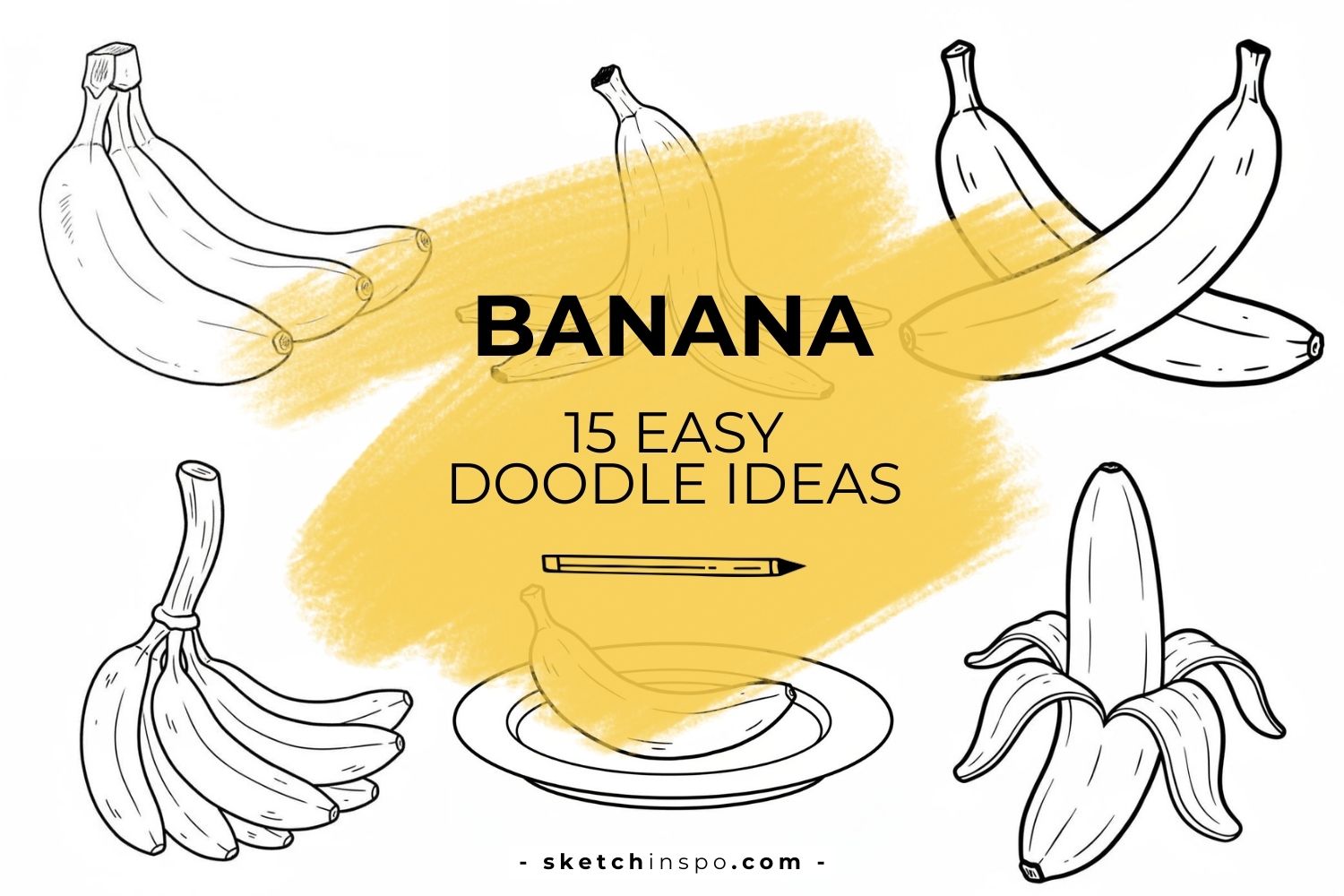 Fun Banana Drawing Ideas