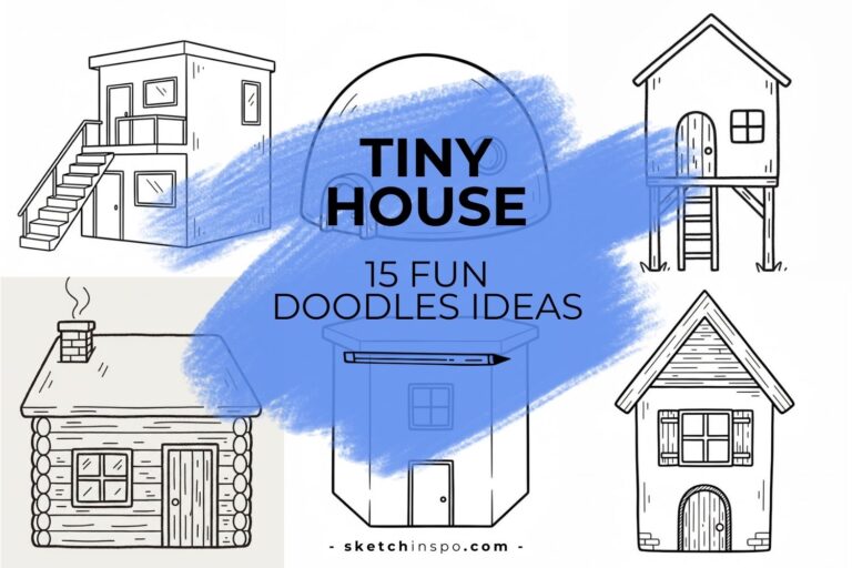 15 Fun Tiny House Doodles