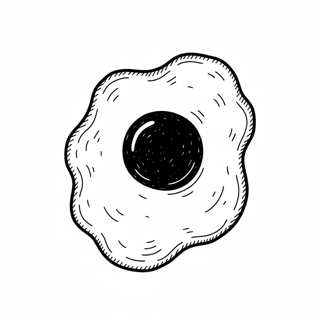 Textured Egg Edges drawing idea