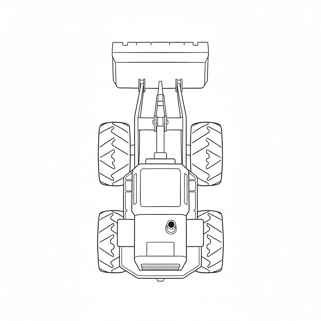 Articulated Loader drawing idea