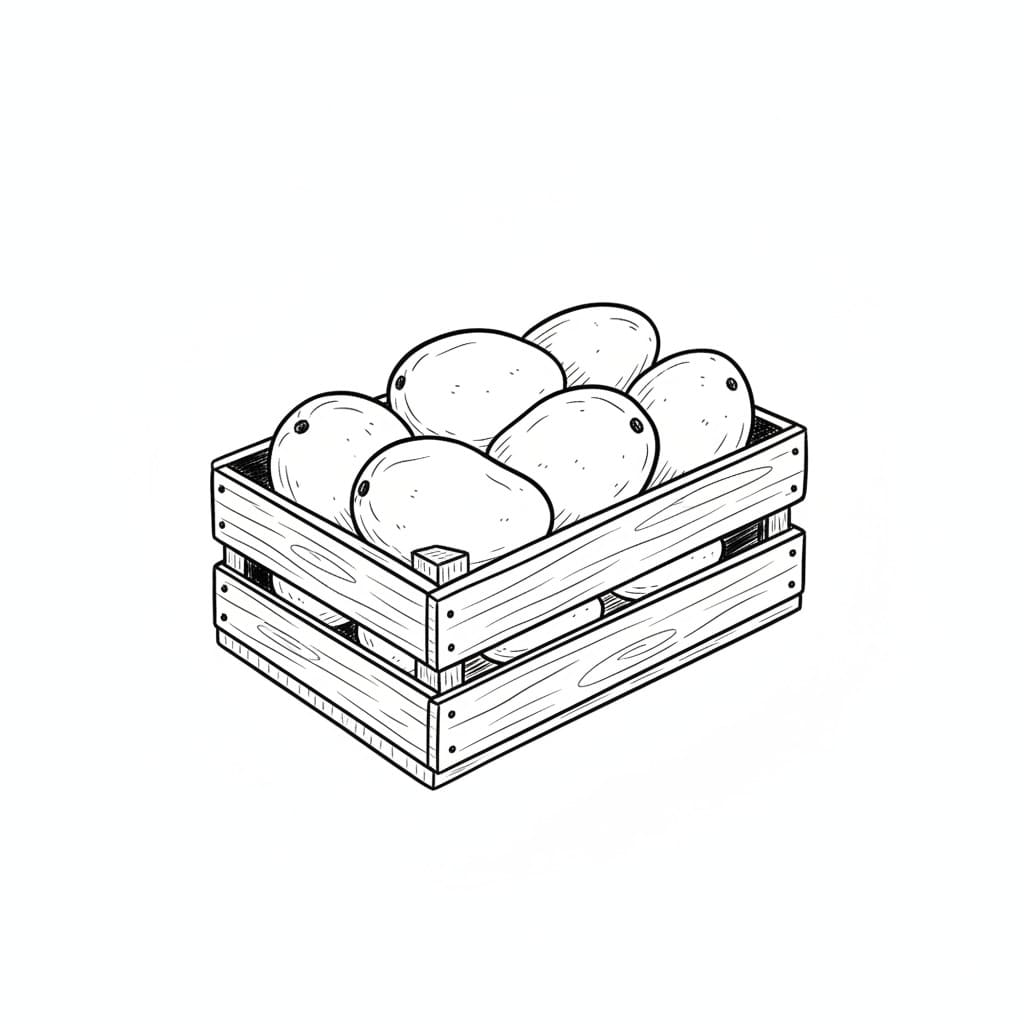 Mango Crate drawing idea