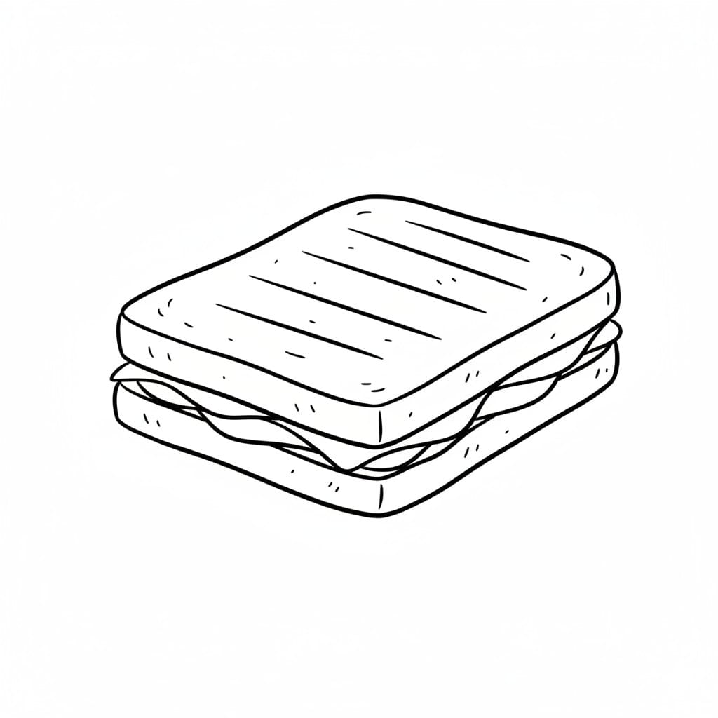 Panini Sandwich drawing idea