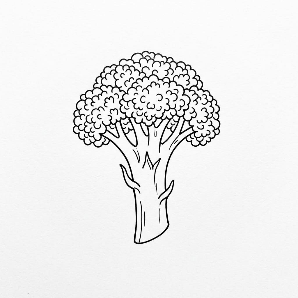 Side View Floret drawing idea