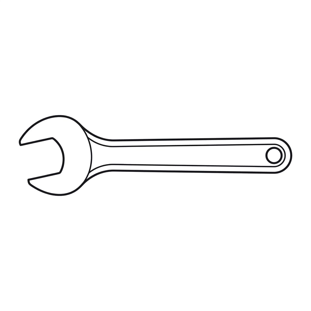 Simple Side View Wrench