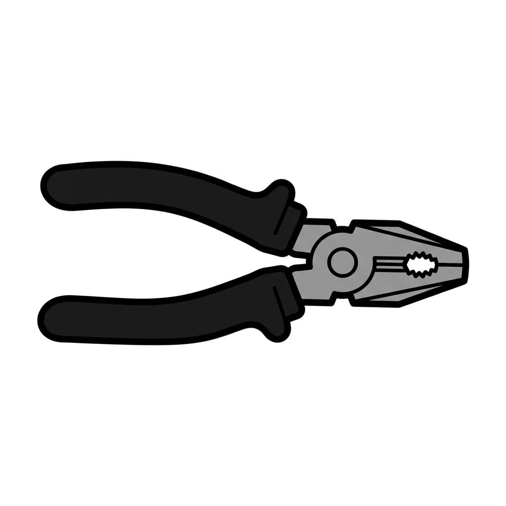 Heavy-Duty Pliers drawing idea
