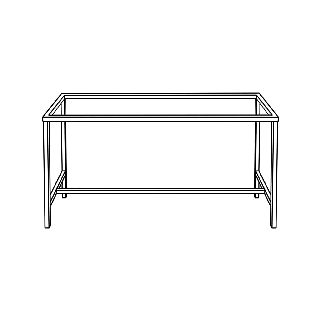 A_glass-top_coffee_table-drawing idea