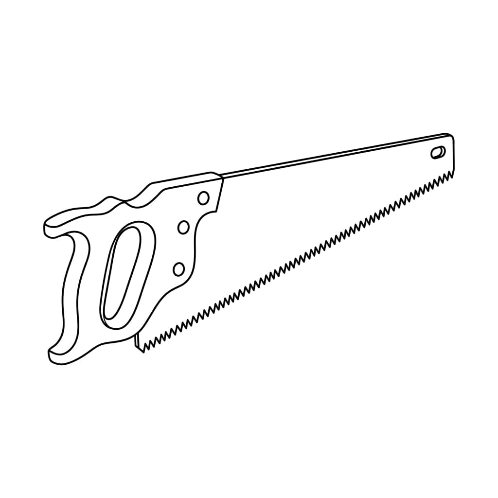 Angled Saw Perspective