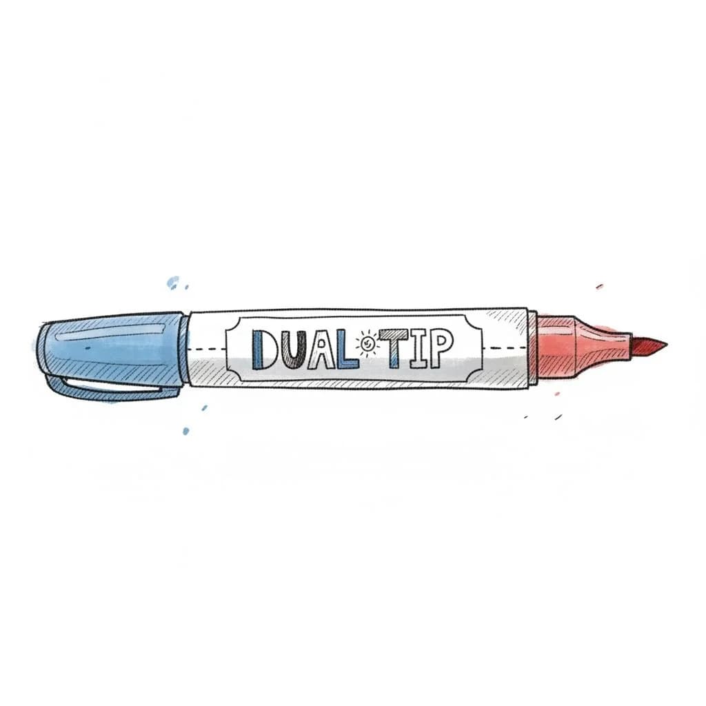 Dual-Tip Marker