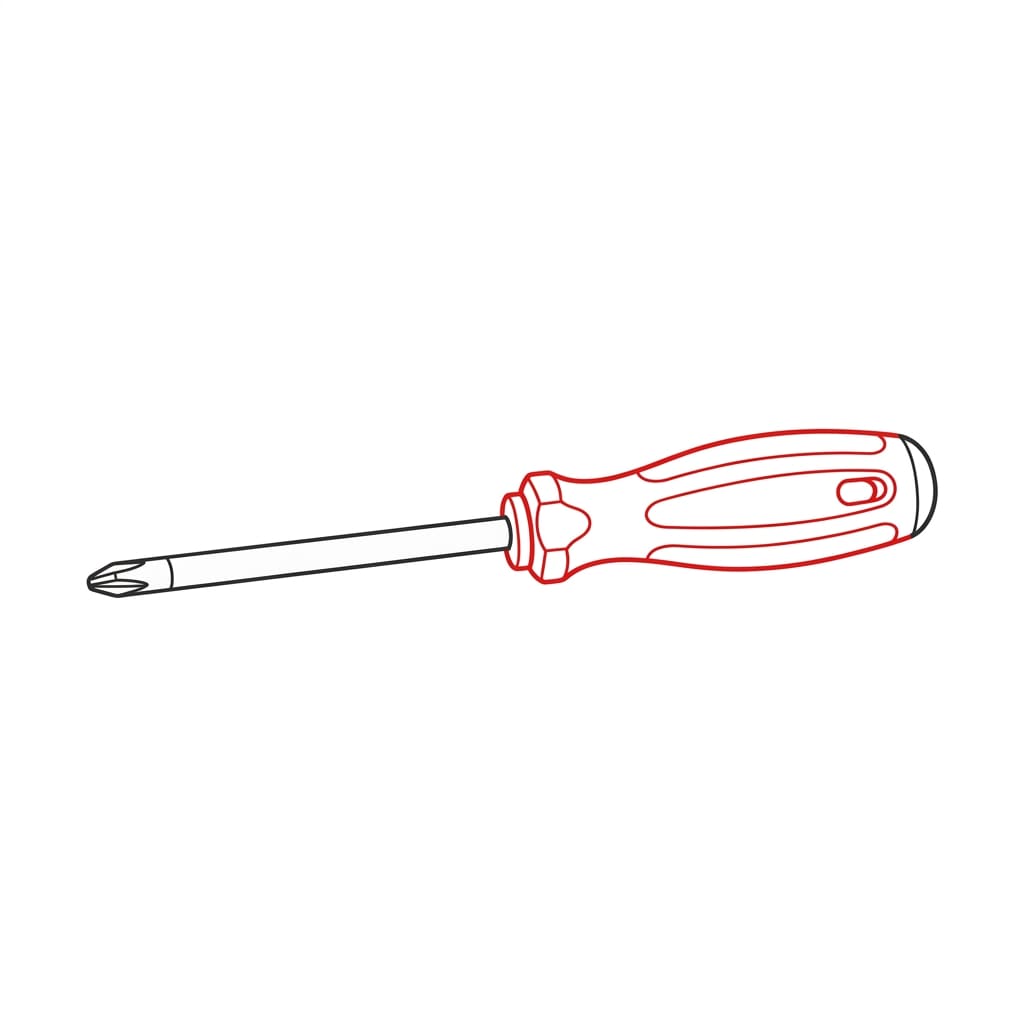 Screwdriver at Rest drawing idea