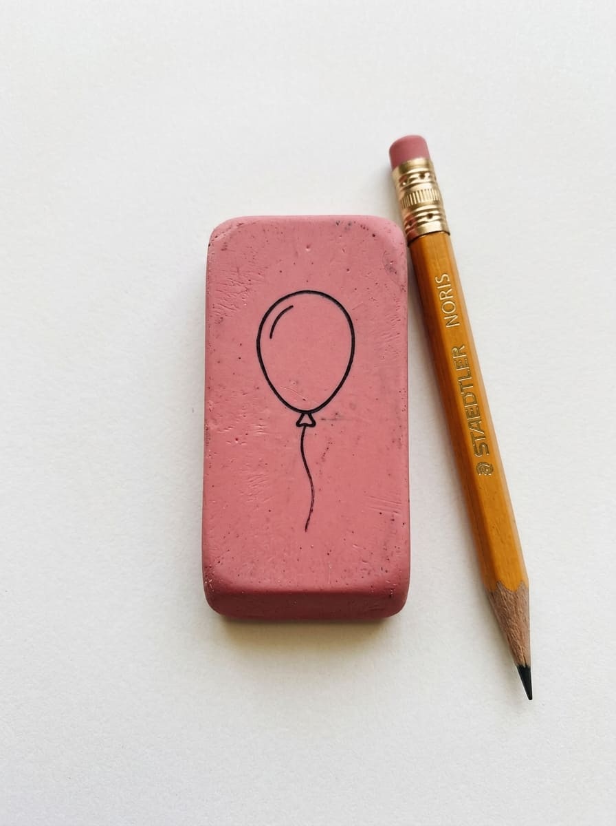 Balloon_string_drawn_on_eraser_drawing_idea