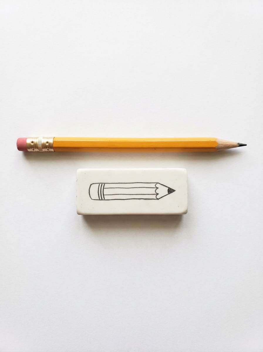 Pencil_drawn_on_eraser_drawing_idea