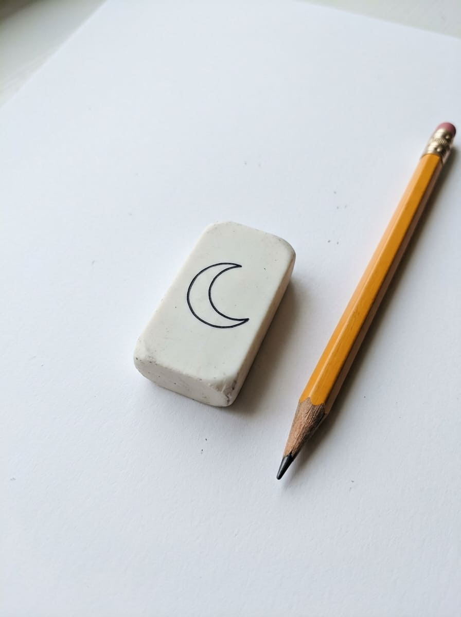 Moon_shape_on_eraser_drawing_idea