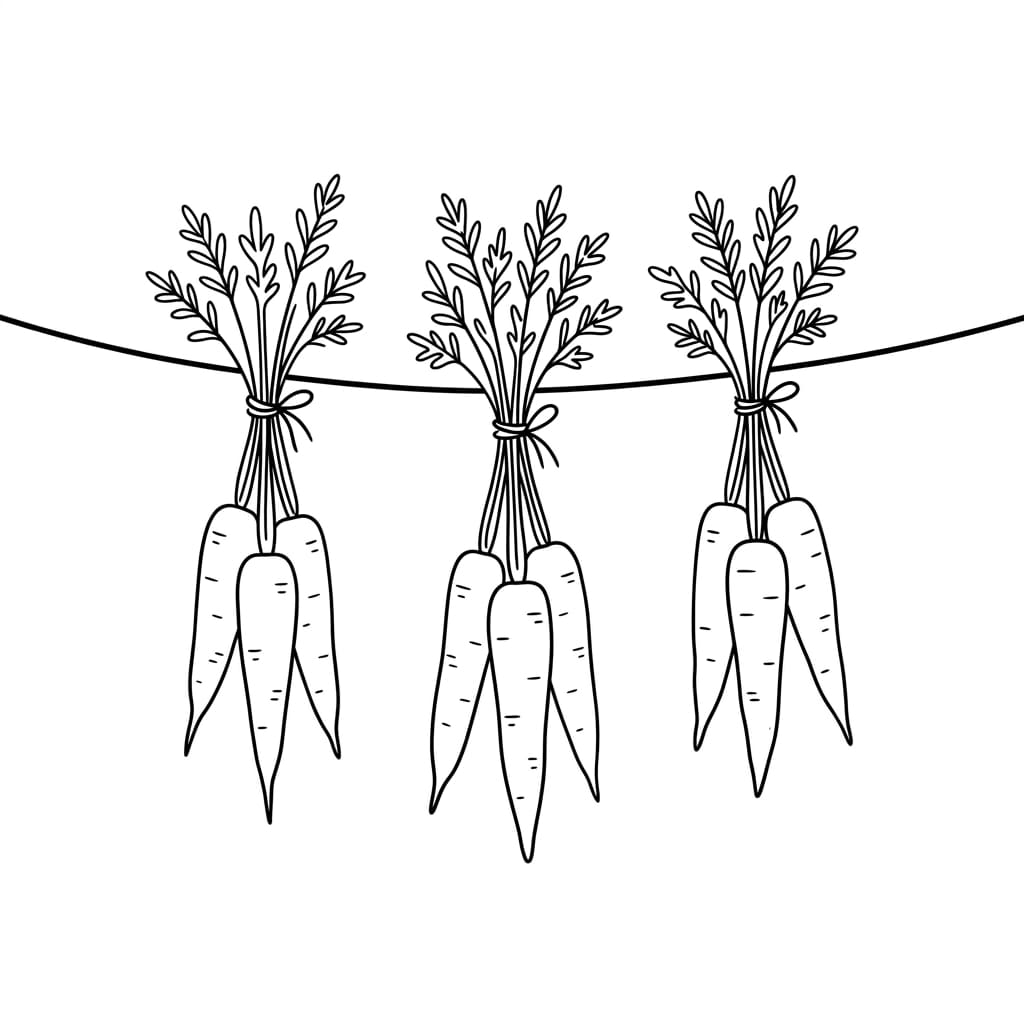 Hanging Carrots