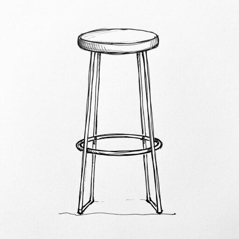 Chair Drawing Ideas: 17 Simple Sketches Anyone Can Draw