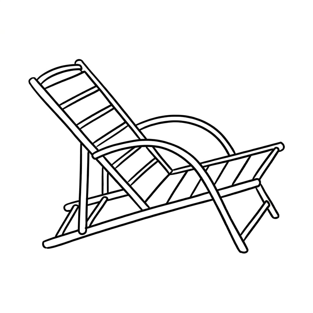 Beach_chair drawing idea