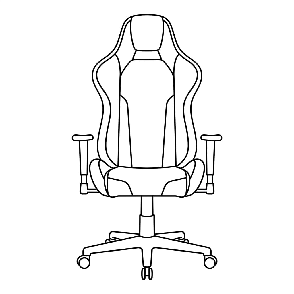 Gaming_chair drawing idea
