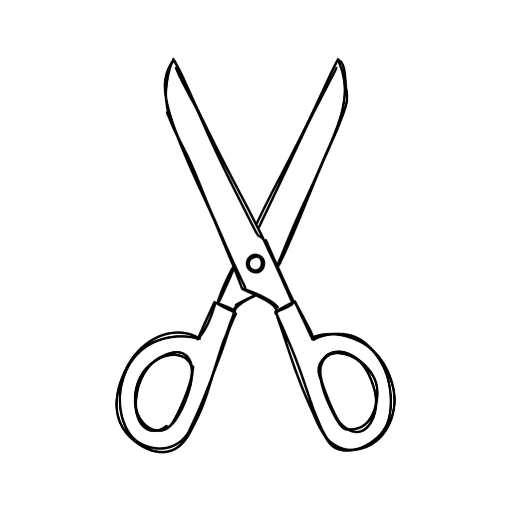 Large_Oversized_scissors_drawing idea