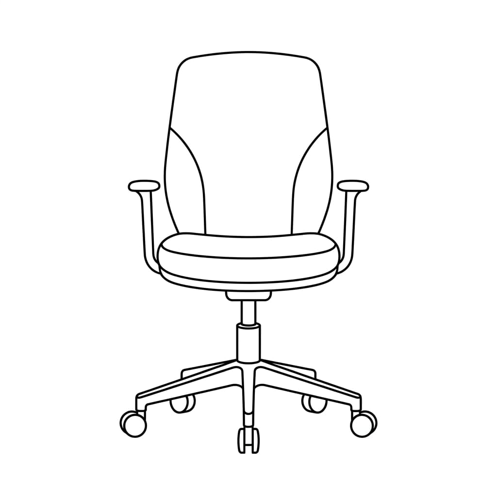 Office_chair drawing idea