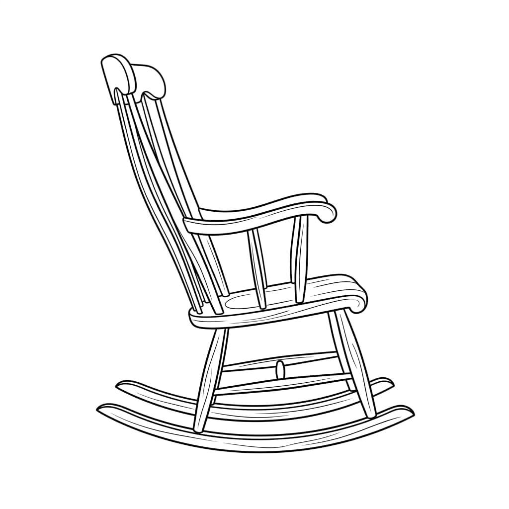 Rocking_chair drawing idea