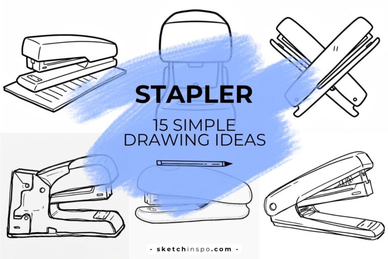 Stapler Drawing Ideas