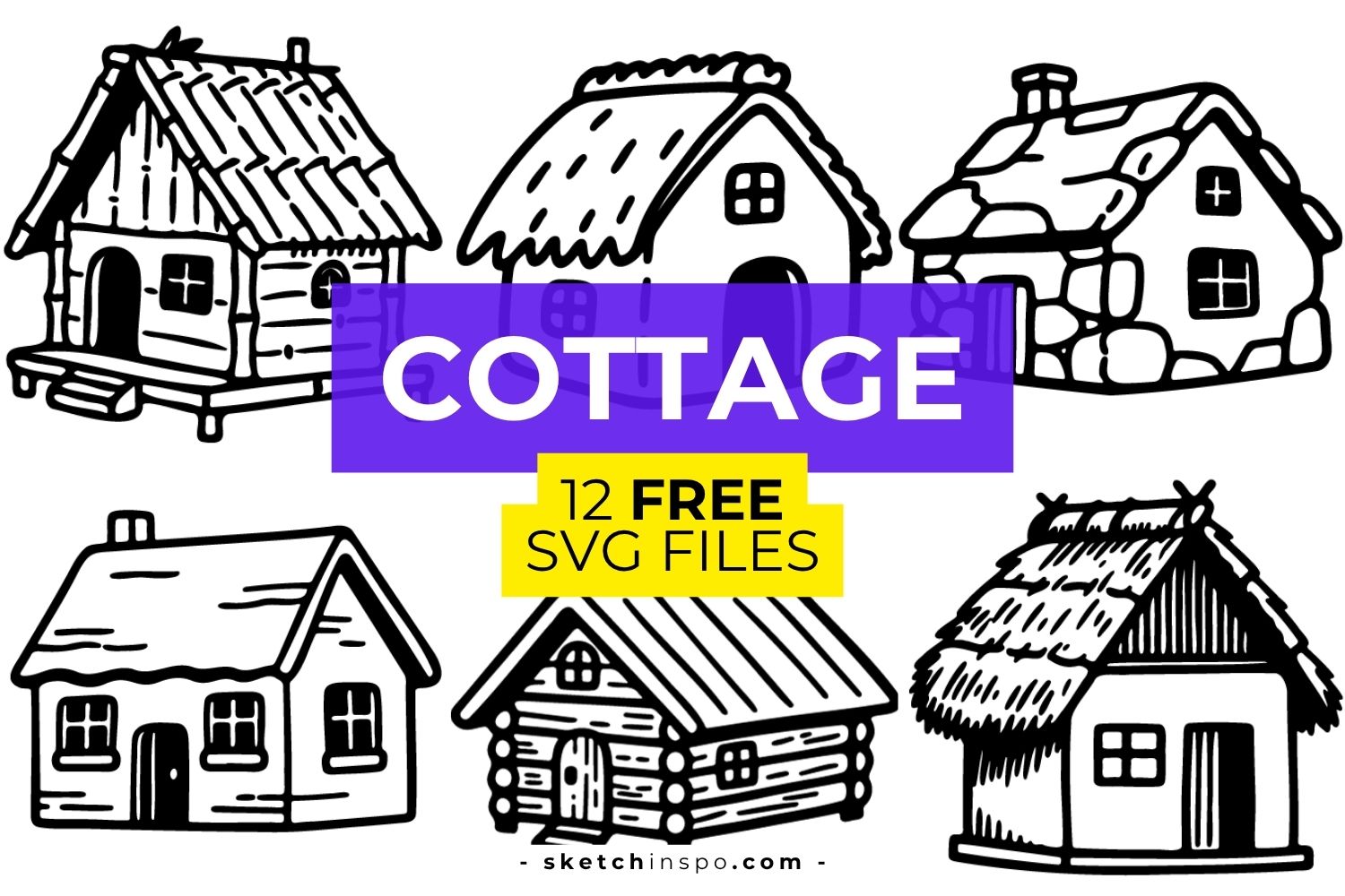 Free Cottage SVG Files
