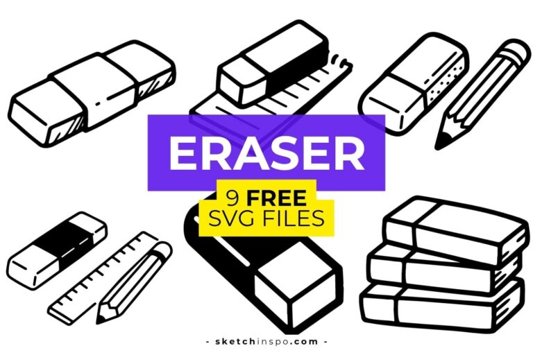 Free Eraser SVG Files