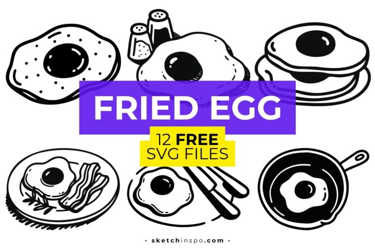 Free Fried Egg SVG Files