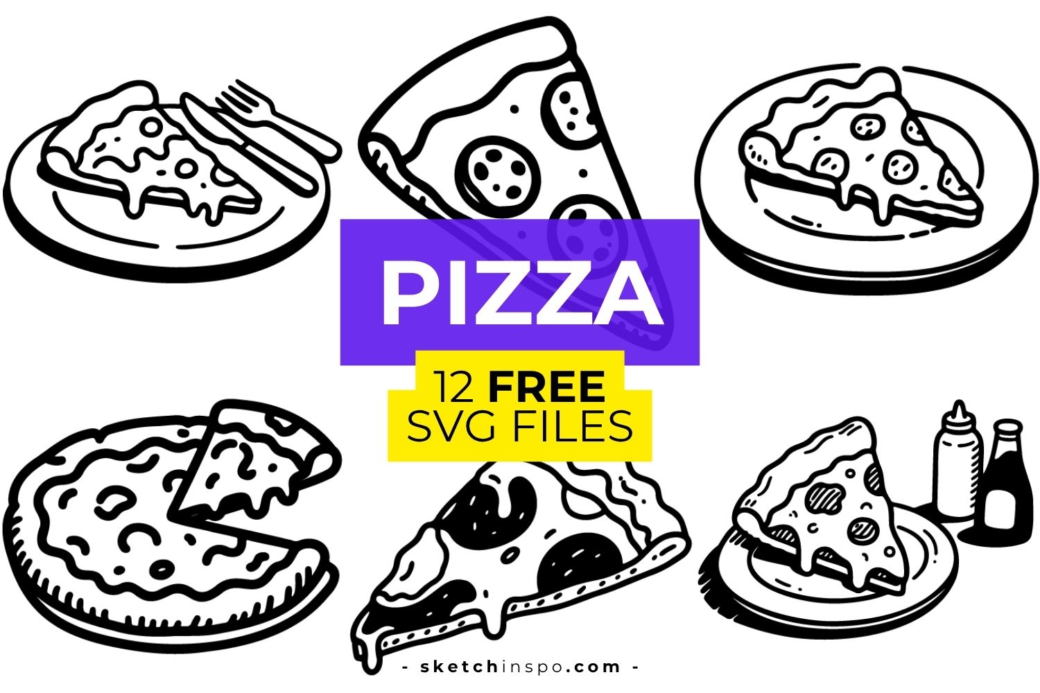 Free Pizza SVG Files