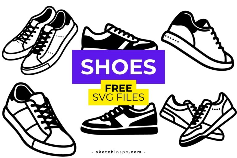 Free Shoes SVG Files