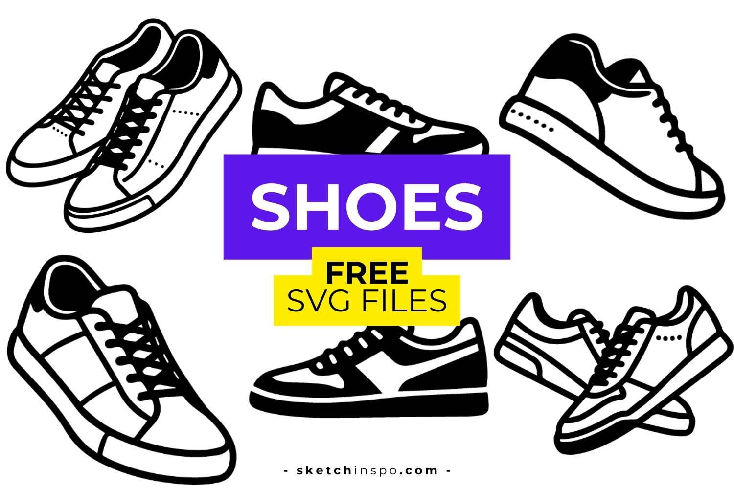 Free Shoes SVG Files