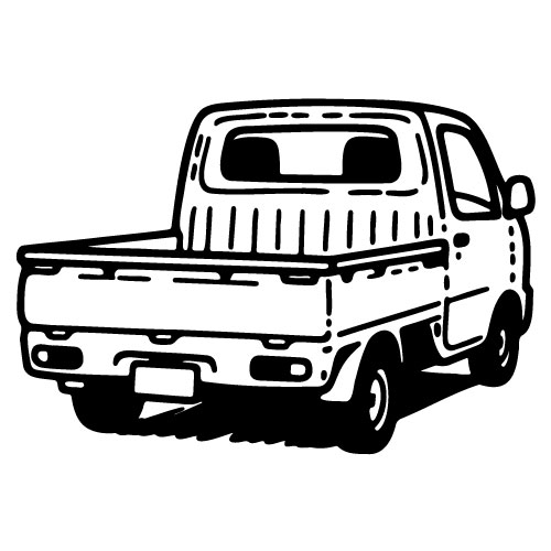 free pickup truck svg 3
