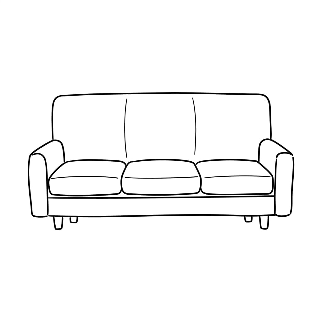 wide-Three-seat-sofa-drawing-idea