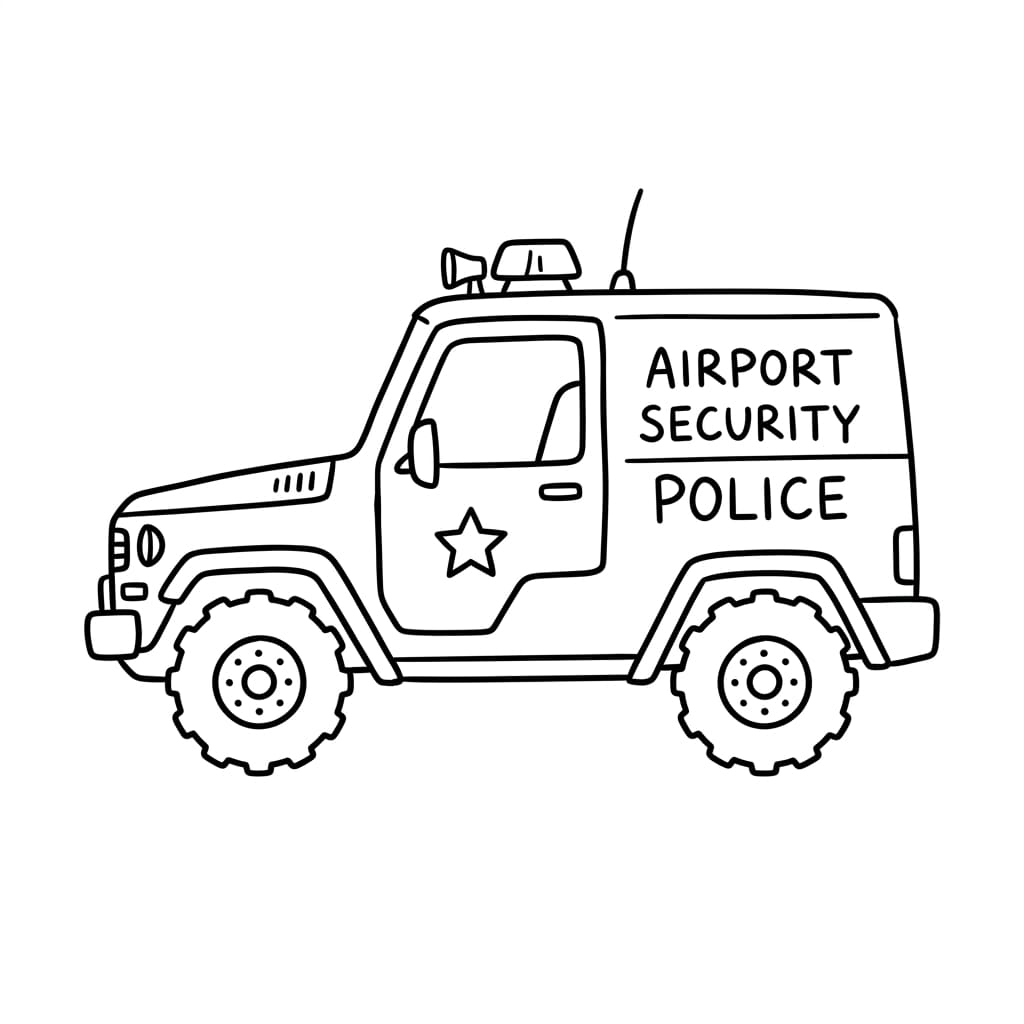 Airport_security_vehicle drawing idea