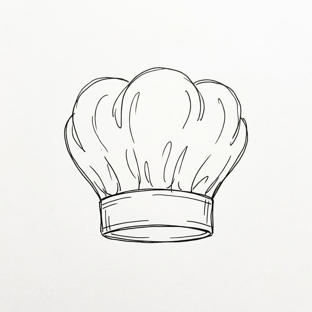 Chef_hat drawing idea