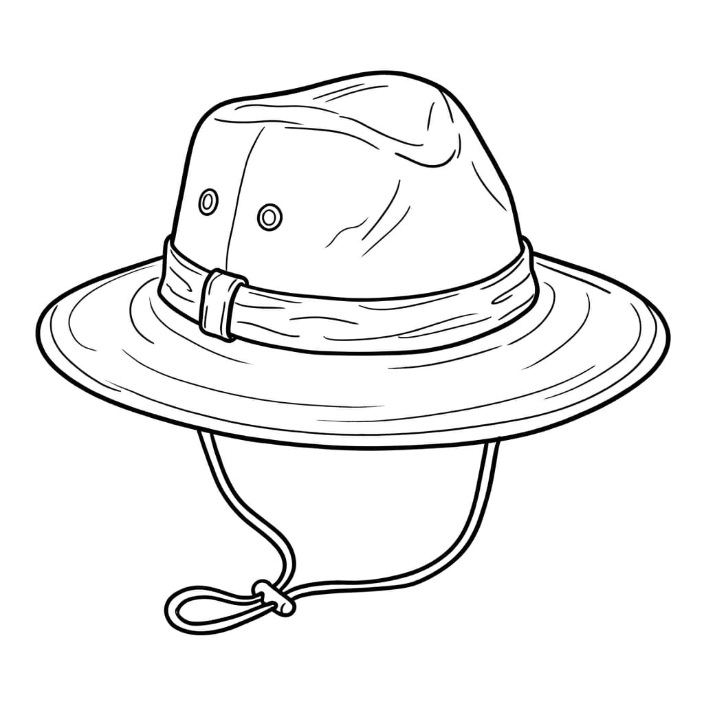 Safari_explorer_hat drawing idea