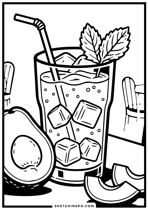 avocado-juice-free-coloring-page