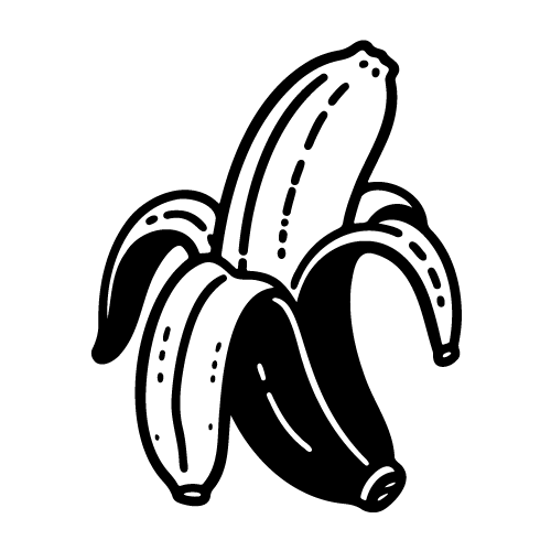 Free Download Banana SVG file 12