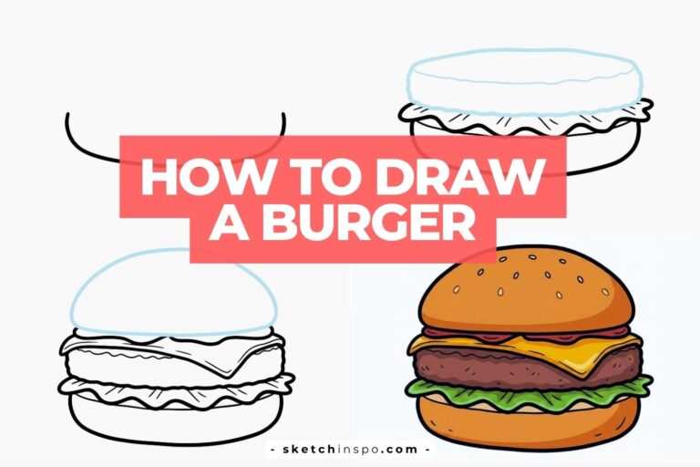 How to Draw a Burger